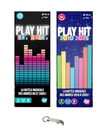 Play'Hit 2010-2025 + Play'Hit 90-2000 Französische Version + 1 Decap Blumie (2 Play'Hit) von Blumie Shop