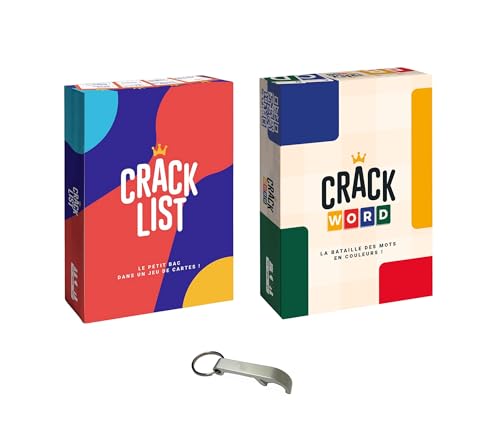 Set Crack List + Crack Word Französische Version + 1 Flaschenöffner EUR Blumie (Crack List + Crack Word) von Blumie Shop