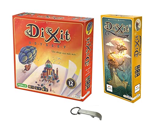 Set Dixit Odyssey + Erweiterung Daydreams + 1 Blumie Decap Set Dixit Odyssey + Erweiterung Daydreams + 1 Blumie Decap von Blumie Shop
