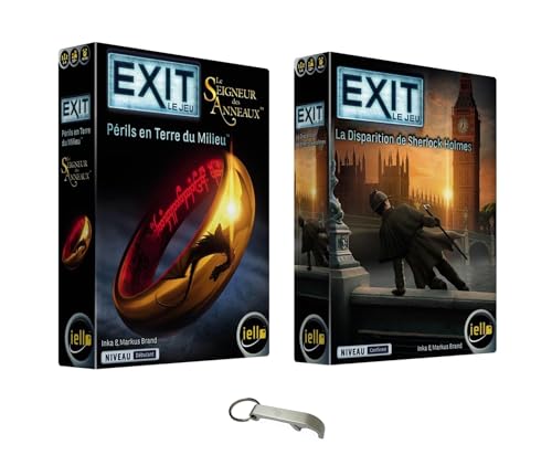 Set Exit Perls in Mittelerde + Das Verschwinden von Sherlock Französische Version + 1 Decap Blumie (Herr + Sherlock) von Blumie Shop