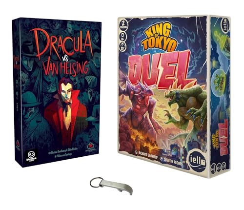 Set King of Tokyo Duel + Dracula gegen Van Helsing Französische Version + 1 Decap Blumie (Dracula + King of) von Blumie Shop