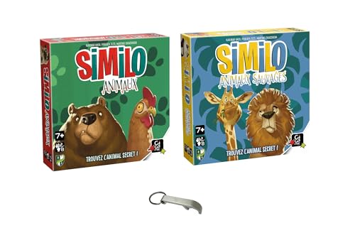 Set Similo Tiere + Wildtiere Französische Version + 1 Blumie Deaps (Tiere + Wilde) von Blumie Shop