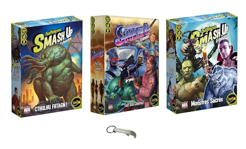Set Smash Up macht Kino + Cthulhu + heilige Monster + 1 Decap Blumie (Cinema + Monster + Cthulhu) von Blumie Shop