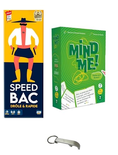 Set Speed Yellow + Mind Me Französische Version + 1 Decap Blumie (Mind Me + Speed Bac J) von Blumie Shop