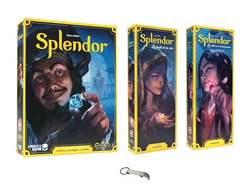Set Splendor + Die Seidenstraße + die Sonne geht nie unter, französische Version + 1 Decap Blumie (Base + 2 Exten) von Blumie Shop