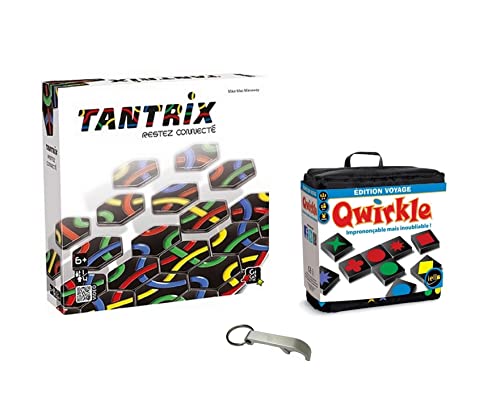 Set Tantrix + Qwirkle Voyage + 1 Flaschenöffner Blumie (Tantrix + Qwirkle Voyage) von Blumie Shop