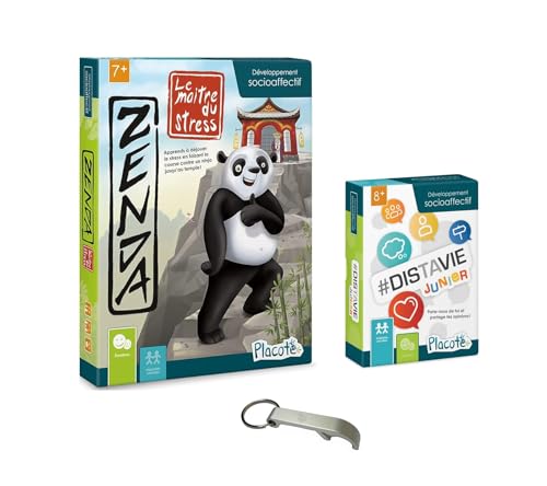Set Zenda Meister des Stresses + Dis Ta Vie Junior, französische Version + 1 Decap Blumie (Zenda + #Distavie Junior) von Blumie Shop