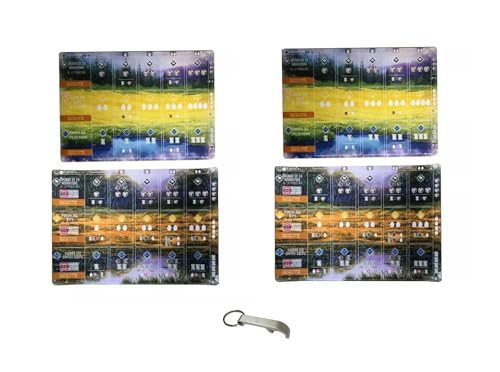 Set mit 2 Spielmatten für Wingspan Französische Version + 1 Decap Blumie (2 Matten) von Blumie Shop