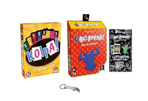 Set mit 6 Qui Prüfen + Erweiterung Kuh Gut + Kolpa + 1 Decap Blumie (6 Qui + Kolpa) von Blumie Shop