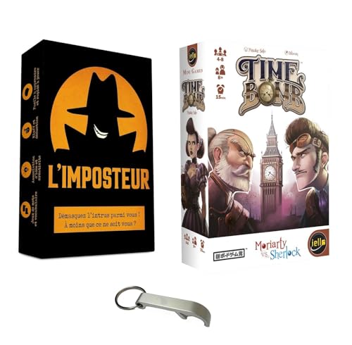 Spielset Imposteur + Time Bomb Französische Version + 1 Decap Blumie (Der Betrüger + Time Bomb) von Blumie Shop