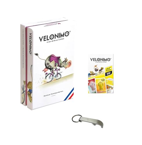 Velonimo Set + Erweiterung Tour de France 2023 + 1 Flaschenöffner EUR Blumie (Velonimo + Turm de F) von Blumie Shop