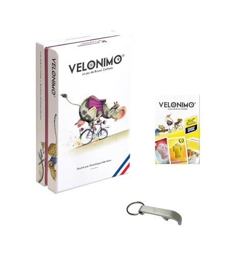 Set Vélonimo + Erweiterung Tour de France 2023 + 1 Flaschenöffner EUR Blumie (Velonimo + Tour De F) von Blumie Shop
