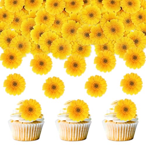 40 Stück Essbare Sonnenblume Blumen Cupcake Toppers Sonnenblume Tortenaufleger Essbare Blumen Tortendekoration Picks Hochzeit Baby Dusche Party Hochzeit Jahrestag Geburtstag Party Cupcake Dekoration 40 Stück Essbare Sonnenblume Blumen Cupcake Toppers Sonnenblume Tortenaufleger Essbare Blumen Tortendekoration Picks Hochzeit Baby Dusche Party Hochzeit Jahrestag Geburtstag Party Cupcake Dekoration von Blumomon