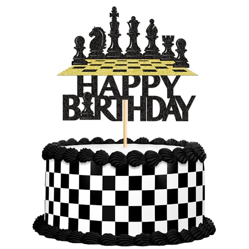 Blumomon 1 Stück Schach Cupcake Topper Schach Geburtstags Kuchen Dekoration Schach Thema Party Dekorationen Picks Schach Motto Party Dekoration Blumomon 1 Stück Schach Cupcake Topper Schach Geburtstags Kuchen Dekoration Schach Thema Party Dekorationen Picks Schach Motto Party Dekoration von Blumomon