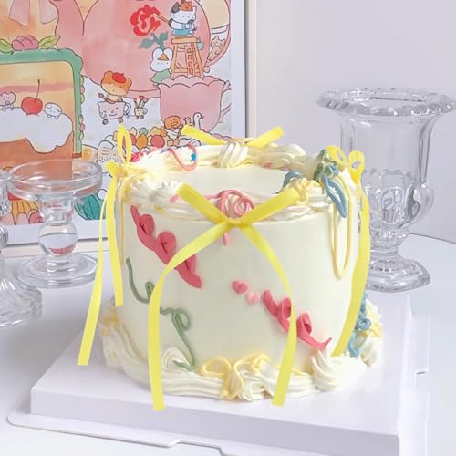 Blumomon 20 Stück gelbe Kuchendekorationen, Kuchenaufsätze, Party, Hochzeit, Babyparty, Geburtstag, Feierlichkeiten Blumomon 20 Stück gelbe Kuchendekorationen, Kuchenaufsätze, Party, Hochzeit, Babyparty, Geburtstag, Feierlichkeiten von Blumomon