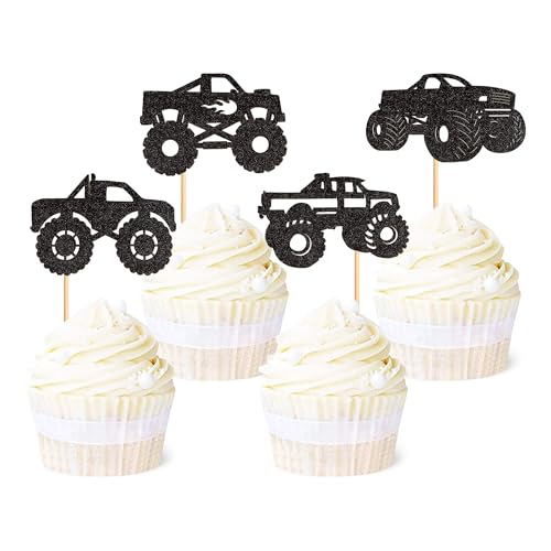 Blumomon 24 Monster Truck Cupcake Topper Monster Truck Thema Kuchen Dekoration Cupcake Dekoration Für Bunte Monster Trucks Geburtstag Baby Party Dekoration Blumomon 24 Monster Truck Cupcake Topper Monster Truck Thema Kuchen Dekoration Cupcake Dekoration Für Bunte Monster Trucks Geburtstag Baby Party Dekoration von Blumomon
