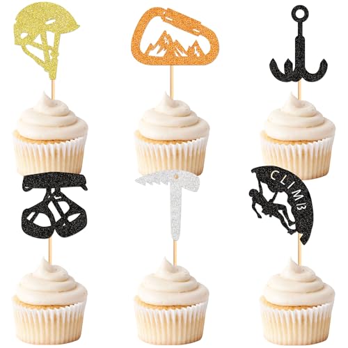 Blumomon 24 Stück Kletter-Kuchendekorationen, Klettern, Cupcake-Topper, Kletterspieler, Kuchendekorationen für Klettern, Thema, Mann, Jungen, Mädchen, Geburtstagskuchendekoration Blumomon 24 Stück Kletter-Kuchendekorationen, Klettern, Cupcake-Topper, Kletterspieler, Kuchendekorationen für Klettern, Thema, Mann, Jungen, Mädchen, Geburtstagskuchendekoration von Blumomon