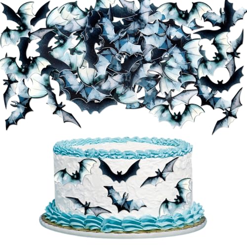 Blumomon 40 Stück Essbare Kuchen Dekoration Fledermaus Cupcake Topper Fledermaus Tortenaufsatz Kuchen Kindergeburtstag Party Dekoration Halloween Party Dekoration Blumomon 40 Stück Essbare Kuchen Dekoration Fledermaus Cupcake Topper Fledermaus Tortenaufsatz Kuchen Kindergeburtstag Party Dekoration Halloween Party Dekoration von Blumomon
