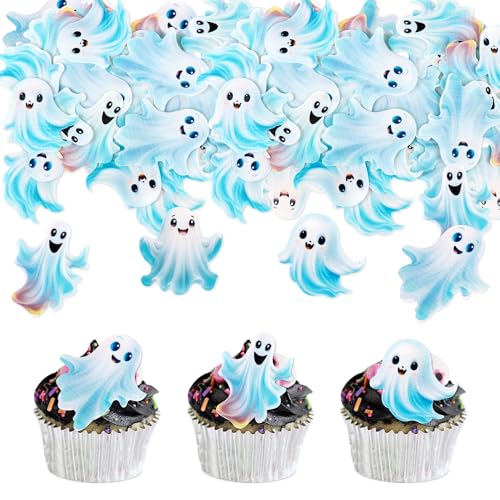 Blumomon 40 Stück Essbare Kuchen Dekoration Gespenst Cupcake Topper Cartoon Gespenst Tortenaufsatz Kuchen Kindergeburtstag Party Dekoration Halloween Party Dekoration Blumomon 40 Stück Essbare Kuchen Dekoration Gespenst Cupcake Topper Cartoon Gespenst Tortenaufsatz Kuchen Kindergeburtstag Party Dekoration Halloween Party Dekoration von Blumomon