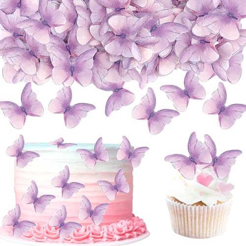 Blumomon 48 Stück Essbare Schmetterling Kuchen Topper Dekorationen Violett Schmetterlinge Cupcake Toppers Hochzeit Geburtstag Party Cupcake Dekoration Ornamente Geburtstagstorte Topper Blumomon 48 Stück Essbare Schmetterling Kuchen Topper Dekorationen Violett Schmetterlinge Cupcake Toppers Hochzeit Geburtstag Party Cupcake Dekoration Ornamente Geburtstagstorte Topper von Blumomon