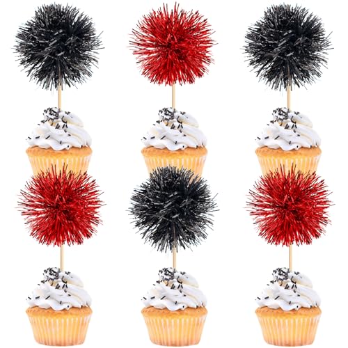 Blumomon Cupcake-Topper aus Folie, Feuerwerk, Trinkrührer, Party, Geburtstag, Kuchendekoration, glitzerndes Lametta, Cocktail, Obst, Zahnstocher für Geburtstag, Hochzeit, Abschlussfeier Blumomon Cupcake-Topper aus Folie, Feuerwerk, Trinkrührer, Party, Geburtstag, Kuchendekoration, glitzerndes Lametta, Cocktail, Obst, Zahnstocher für Geburtstag, Hochzeit, Abschlussfeier von Blumomon