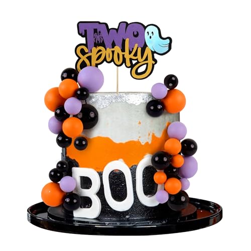 Blumomon Gruselige Halloween-Kuchenaufsätze, 2 Jahre alte Kuchendekoration, Picks für Halloween, Babyparty, Jungen, Mädchen, Kindergeburtstag, Partyzubehör Blumomon Gruselige Halloween-Kuchenaufsätze, 2 Jahre alte Kuchendekoration, Picks für Halloween, Babyparty, Jungen, Mädchen, Kindergeburtstag, Partyzubehör von Blumomon
