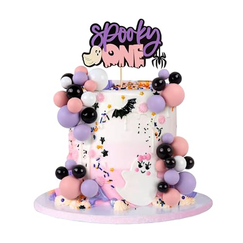 Blumomon Gruselige Halloween-Kuchenaufsätze, ein Jahr altes Kuchendekorations-Picker für Halloween, Babyparty, Jungen, Mädchen, Kindergeburtstag, Partyzubehör Blumomon Gruselige Halloween-Kuchenaufsätze, ein Jahr altes Kuchendekorations-Picker für Halloween, Babyparty, Jungen, Mädchen, Kindergeburtstag, Partyzubehör von Blumomon