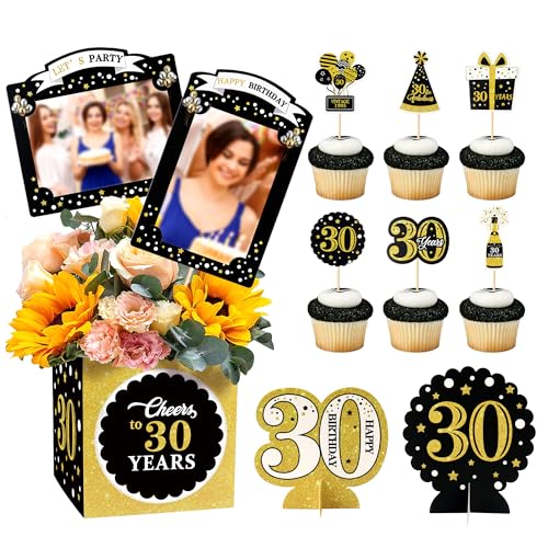 Blumomon Kuchendekoration "Happy 30th Birthday", 40 Stück Blumomon Kuchendekoration "Happy 30th Birthday", 40 Stück von Blumomon