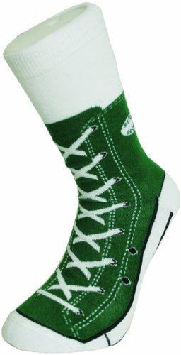 Bluw Sneaker Socken grün - Silly Socks im Sneakers Turnschuhe Stil von Bluw