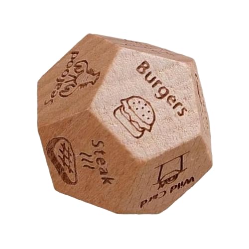12-seitige Lebensmittel-Entscheidungswürfel aus, Dating-Dinner-Wahlwürfel, Entscheidungswürfel für Paare, hilft bei der Essensplanung, anpassbare Lebensmittelauswahl, 3,4 x 3 cm für Freund, Freun 12-seitige Lebensmittel-Entscheidungswürfel aus, Dating-Dinner-Wahlwürfel, Entscheidungswürfel für Paare, hilft bei der Essensplanung, anpassbare Lebensmittelauswahl, 3,4 x 3 cm für Freund, Freun von Bmdjdq