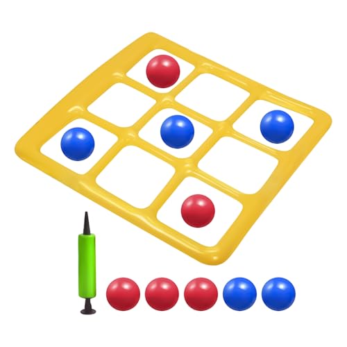 Aufblasbares Wasserbrettspielzeug, Pool -Float -Spiel, Interaktive Wurfspielzeug, Schnellinflation, Robustes Material, 125x122x11cm/17.5x11.5x10 Cm, Für Erwachsene Im Freien, Die Hinterhofparty In Ind Aufblasbares Wasserbrettspielzeug, Pool -Float -Spiel, Interaktive Wurfspielzeug, Schnellinflation, Robustes Material, 125x122x11cm/17.5x11.5x10 Cm, Für Erwachsene Im Freien, Die Hinterhofparty In Ind von Bmdjdq