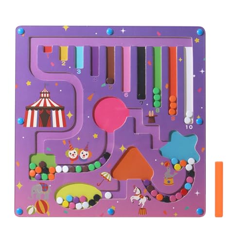 Bmdjdq Digital Cognition Toys Von Kindern, Magnetic Labyrinth, Brettspiel Zählen, Langlebiges Design, Progressives Lernwerkzeug, 22,5 X 22,5 X 0,7 cm Für Reisen, Klassenzimmer Oder Heimgebrauch Bmdjdq Digital Cognition Toys Von Kindern, Magnetic Labyrinth, Brettspiel Zählen, Langlebiges Design, Progressives Lernwerkzeug, 22,5 X 22,5 X 0,7 cm Für Reisen, Klassenzimmer Oder Heimgebrauch von Bmdjdq