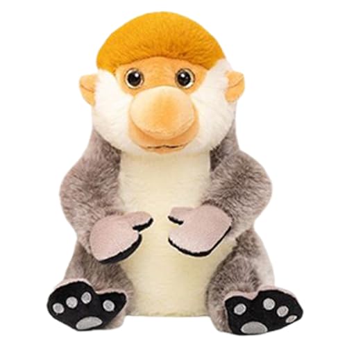 Bmdjdq Langer Nased Monkey Plüschspielzeug, Affenplüschspielzeug, Huggable Weiche Puppe, weiche Textur, süßes Design, 22x20 cm, für Baby, Dusche, Geburtstag, Kinder Bmdjdq Langer Nased Monkey Plüschspielzeug, Affenplüschspielzeug, Huggable Weiche Puppe, weiche Textur, süßes Design, 22x20 cm, für Baby, Dusche, Geburtstag, Kinder von Bmdjdq