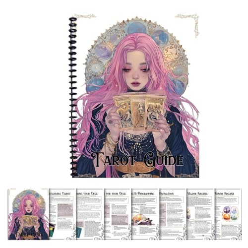 Bmdjdq Tarot-Guide-Buch, Anfänger-Tarot-Deck, Lernanleitung, informativer Inhalt, einfaches Lernen, 21 x 28,5 x 3 cm, für Anfänger Bmdjdq Tarot-Guide-Buch, Anfänger-Tarot-Deck, Lernanleitung, informativer Inhalt, einfaches Lernen, 21 x 28,5 x 3 cm, für Anfänger von Bmdjdq