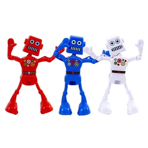 Spring Wind-up Dancing Roboterspielzeug, tragbarer Uhrwerk-Figur Roboter, interaktives Tanzspielzeuggeschenk, lustige Bewegung, keine Batterie, 11,5 cm, zum Geburtstag, Schule, Tisch, Klassenzimmer Spring Wind-up Dancing Roboterspielzeug, tragbarer Uhrwerk-Figur Roboter, interaktives Tanzspielzeuggeschenk, lustige Bewegung, keine Batterie, 11,5 cm, zum Geburtstag, Schule, Tisch, Klassenzimmer von Bmdjdq