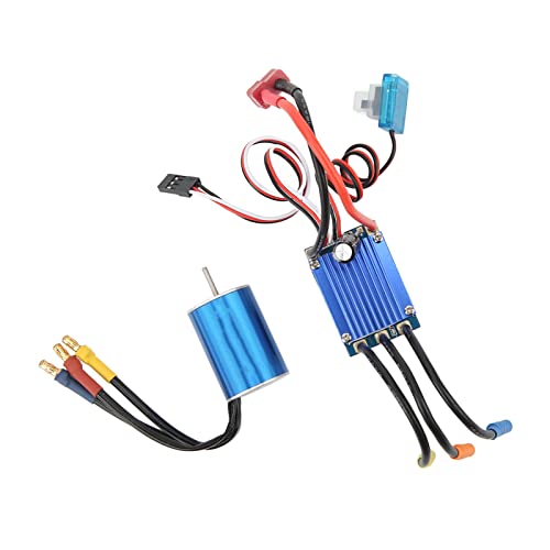 2435 4500KV Brushless Motor, 24 X 34,5 Mm, 25A Brushless ESC RC Upgrade Combo f¨¹r Traxxas f¨¹r HSP Car Model Parts f¨¹r 1/16 1/18 RC Car Model Toy von Bnineteenteam