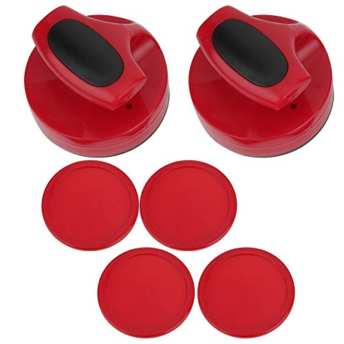 Bnineteenteam Air Hockey Ersatz, Rot 94 Mm Air Hockey Slider Pusher Set Gro? Air Hockey Tischspiel Ersatzwaage Zubeh?r mit 4 Pucks Chess and Cards, Leisure Sports Leisure Sport von Bnineteenteam