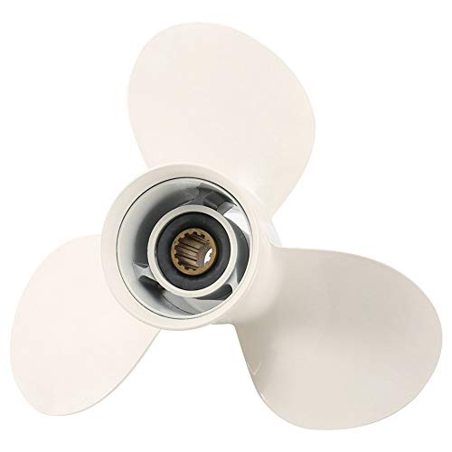 Bnineteenteam Aluminium 3 Klingen Außenborder Motorpropeller für 40-60 PS - Langlebig, Leicht, Leicht für Boote zu Installieren - aus Hochwertigem Material Hergestellt von Bnineteenteam