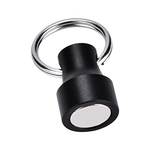 Bnineteenteam Angeln Magnetschnalle, Angelzubeh?r Werkzeug Entriegelungshalter Angeln Magnet Karabiner Other Fishing Tools and Accessories f¨¹r Outdoor Campingzelt, Wohnwagen Etc(schwarz (Einzel)) von Bnineteenteam