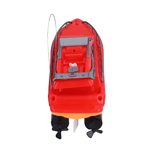 Bnineteenteam Ferngesteuertes Boot, Kabelloses 2,4-GHz-Funkgesteuertes Hochgeschwindigkeits-Rennboot-Spielzeug für Erwachsene und Kinder(Rot) von Bnineteenteam