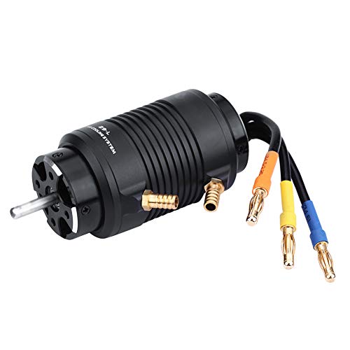 Bnineteenteam RC-Bürstenloser Motor, 2968 3800KV Sensorloser Bürstenloser Motor Hocheffizienter Motor mit 29-L-Wasserkühlmantel für 600-800-mm-Fernbedienungsboote Bnineteenteam RC-Bürstenloser Motor, 2968 3800KV Sensorloser Bürstenloser Motor Hocheffizienter Motor mit 29-L-Wasserkühlmantel für 600-800-mm-Fernbedienungsboote von Bnineteenteam