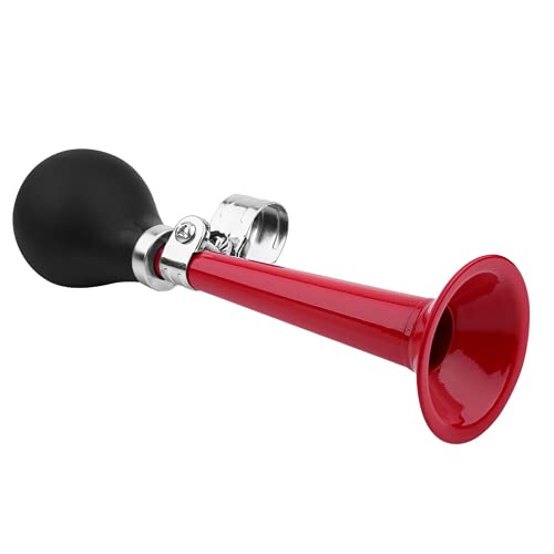 Fahrradhupen, 2,2 Zoll, Metall + Silikon, Air Horn Signalhorn Birne Squeeze Ring, and Bicycle Spare Parts. f¨¹r Fahrr?der, MTBs, Strandautos, Wohnmobile, Motorr?der Autos, 5 Farben(rot) von Bnineteenteam