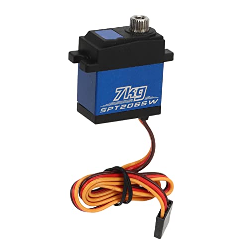RC Digital Servo, 7 Kg Metallgetriebe Digital Servo Wasserdicht Mini Lenkgetriebe Servo DIY Digital Servo für Software für Roboterteile, RC Hubschrauber, Kleine Roboter RC Digital Servo, 7 Kg Metallgetriebe Digital Servo Wasserdicht Mini Lenkgetriebe Servo DIY Digital Servo für Software für Roboterteile, RC Hubschrauber, Kleine Roboter von Bnineteenteam