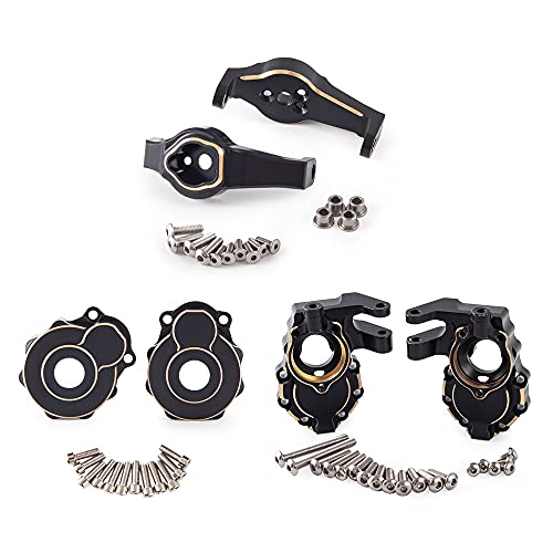 Bnwoinb 6 StüCk Messing Portal Antrieb Achse GehäUse Lenkung Achs Schenkel Caster Block Set für RC Crawler TRX4 TRX6 Upgrade Teile Bnwoinb 6 StüCk Messing Portal Antrieb Achse GehäUse Lenkung Achs Schenkel Caster Block Set für RC Crawler TRX4 TRX6 Upgrade Teile von Onetobye