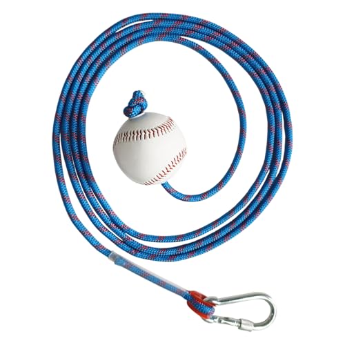 BnyHjir Schlag-Trainingsgerät | Baseball-Schlagübungsball, Softball-Pitching-Übungsgurt, Wurfzubehör, tragbar für Outdoor-Sportfelder, Park BnyHjir Schlag-Trainingsgerät | Baseball-Schlagübungsball, Softball-Pitching-Übungsgurt, Wurfzubehör, tragbar für Outdoor-Sportfelder, Park von BnyHjir