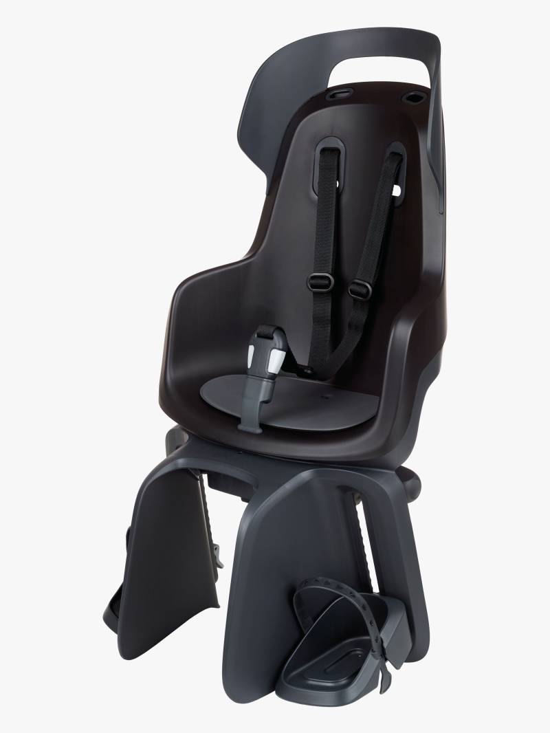 BoBike GO Maxi Neigbarer Rack Mount Fahrradsitz, Urban Black von BoBike