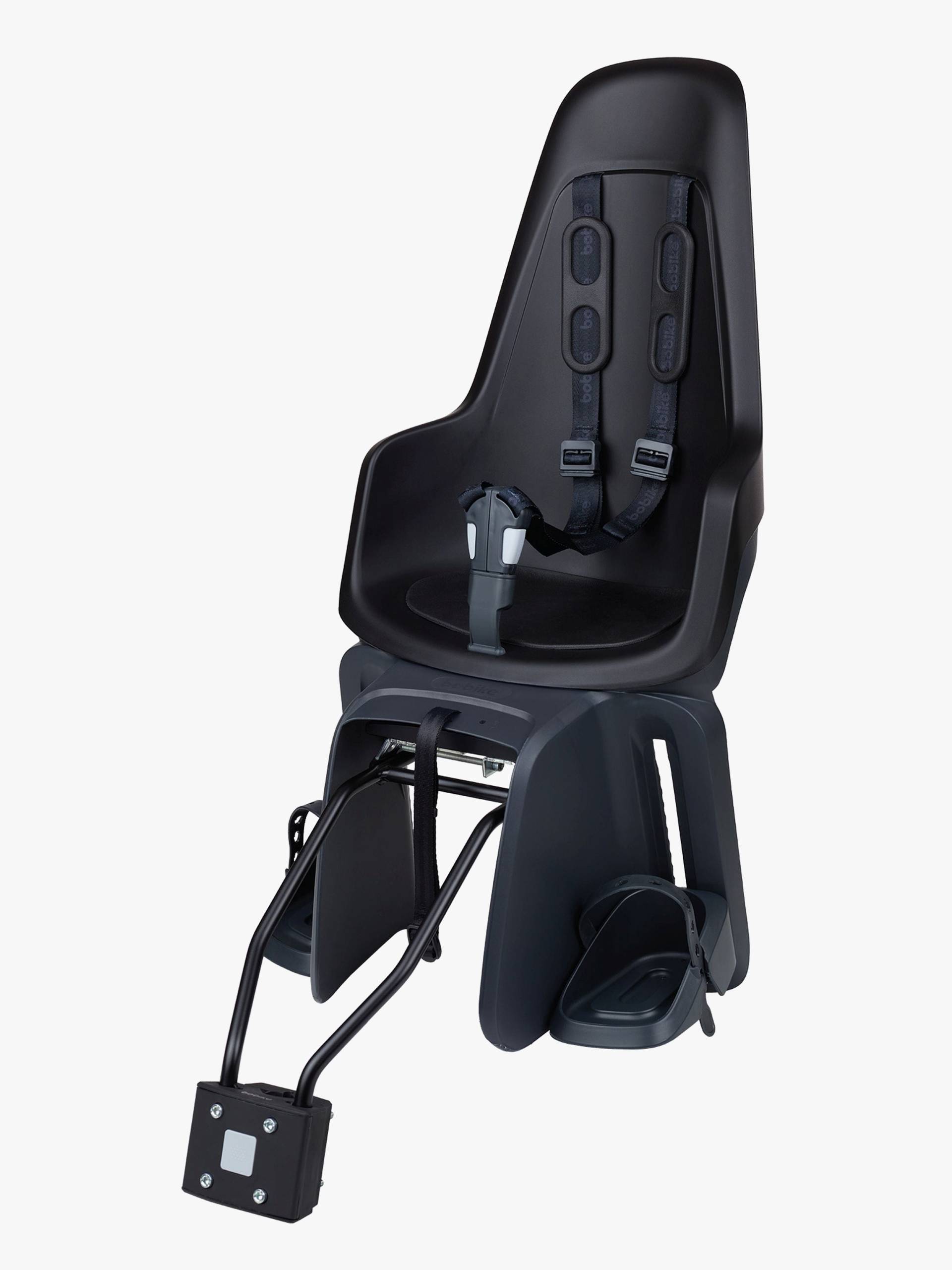 BoBike ONE Maxi Frame/Rack Mount Fahrradsitz, Urban Black von BoBike