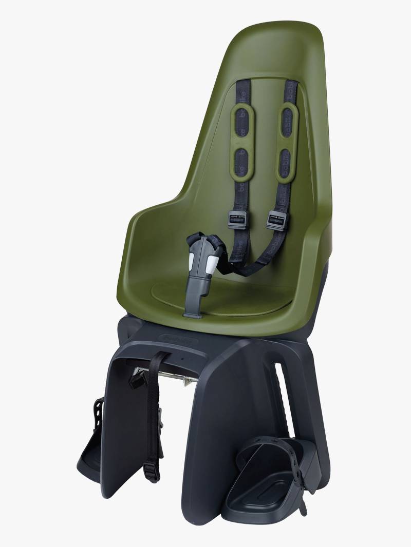 BoBike ONE Maxi Rack Mount Fahrradsitz, Olive Green von BoBike