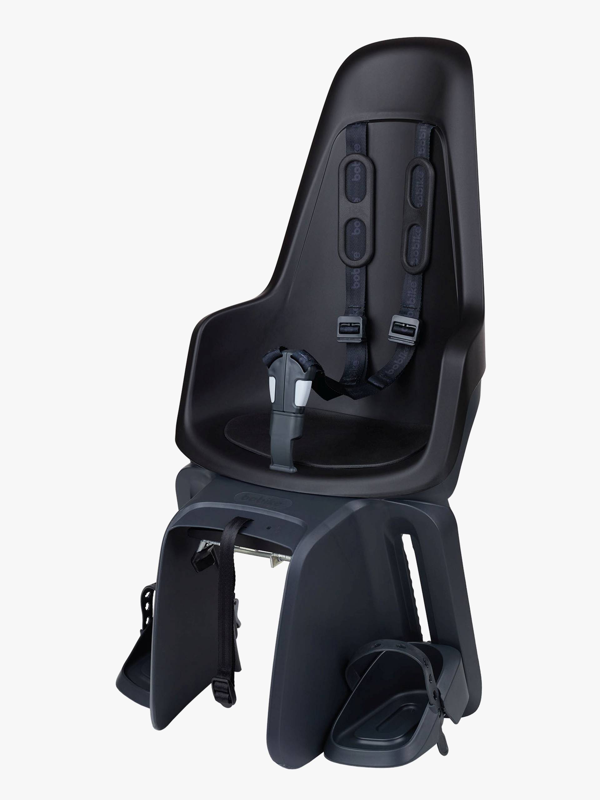 BoBike ONE Maxi Rack Mount Fahrradsitz, Urban Black von BoBike