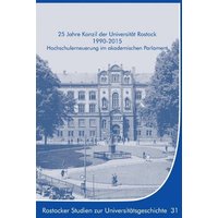 25 Jahre Konzil der Universität Rostock 1990-2015 von BoD – Books on Demand